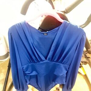SHEIN Royal Blue Bodysuit